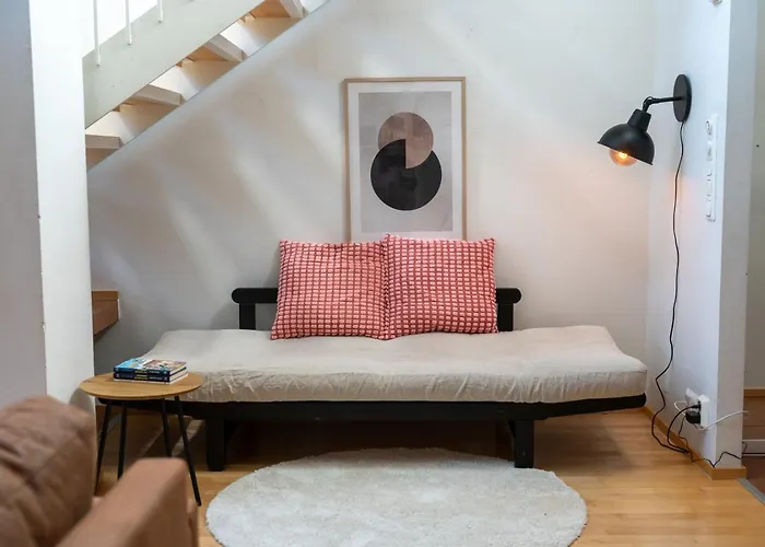 度假居 Architectural Townhouse With Sauna And Patio