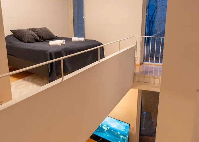 度假居 Architectural Townhouse With Sauna And Patio 赫尔辛基